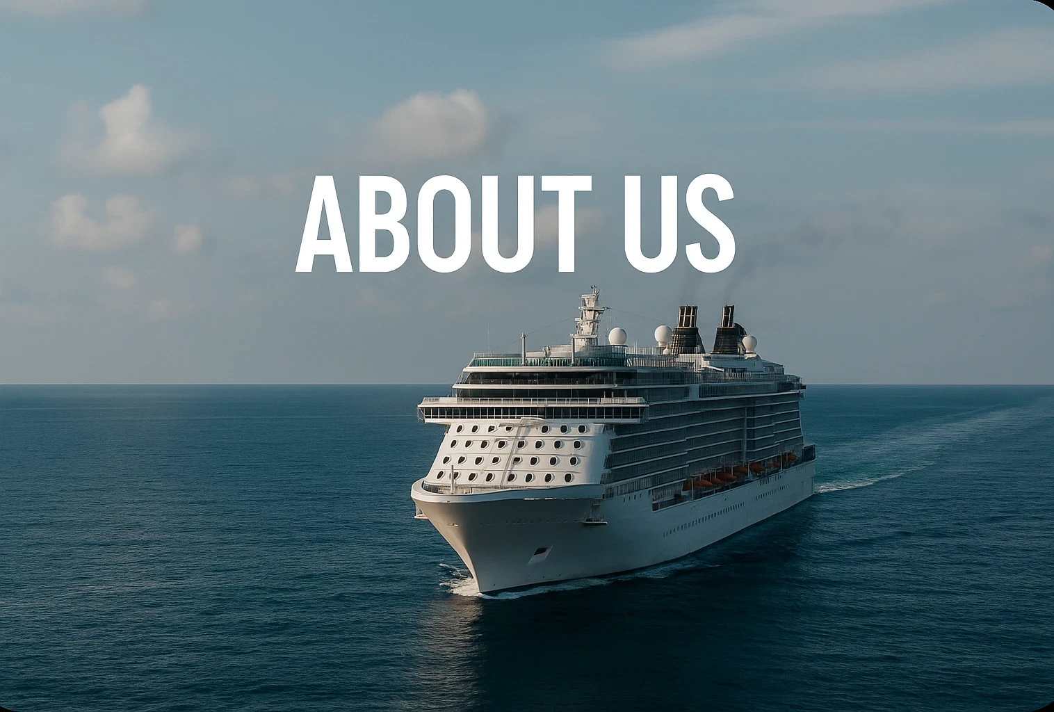 About Us Cruise Banner