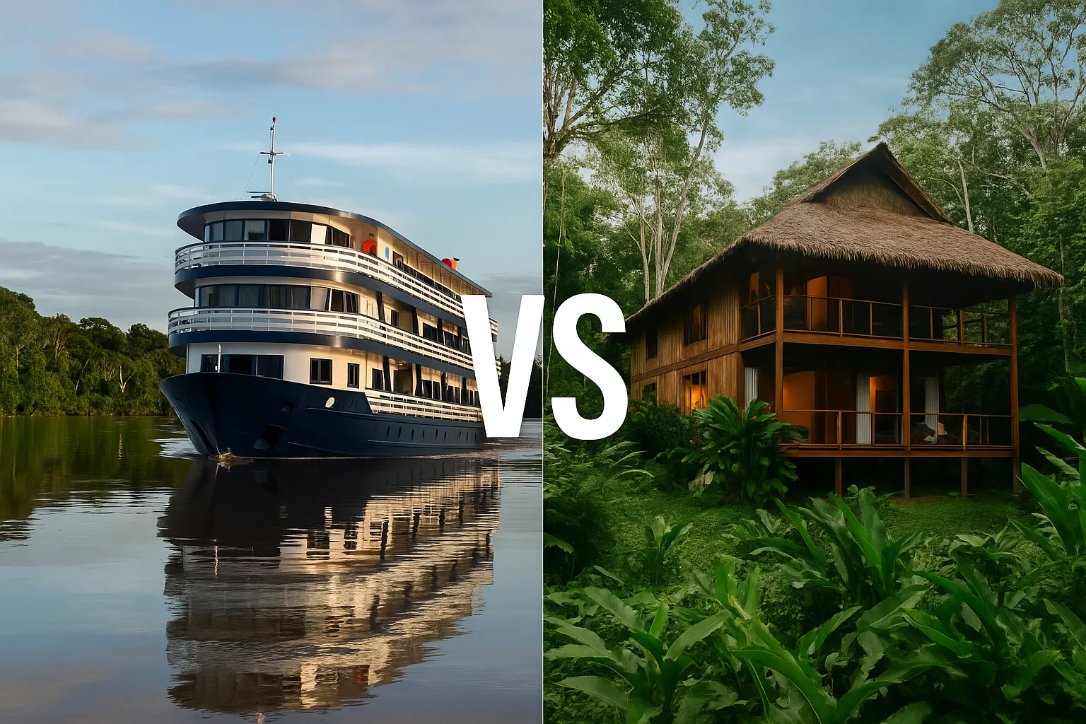 Amazon Luxury Lodges vs. Boat Cruises: Pros & Cons
