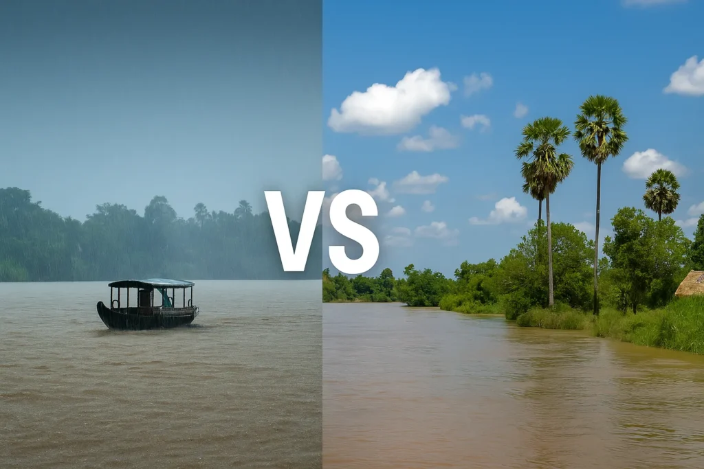 Best Time to Cruise the Mekong: Wet vs. Dry Season