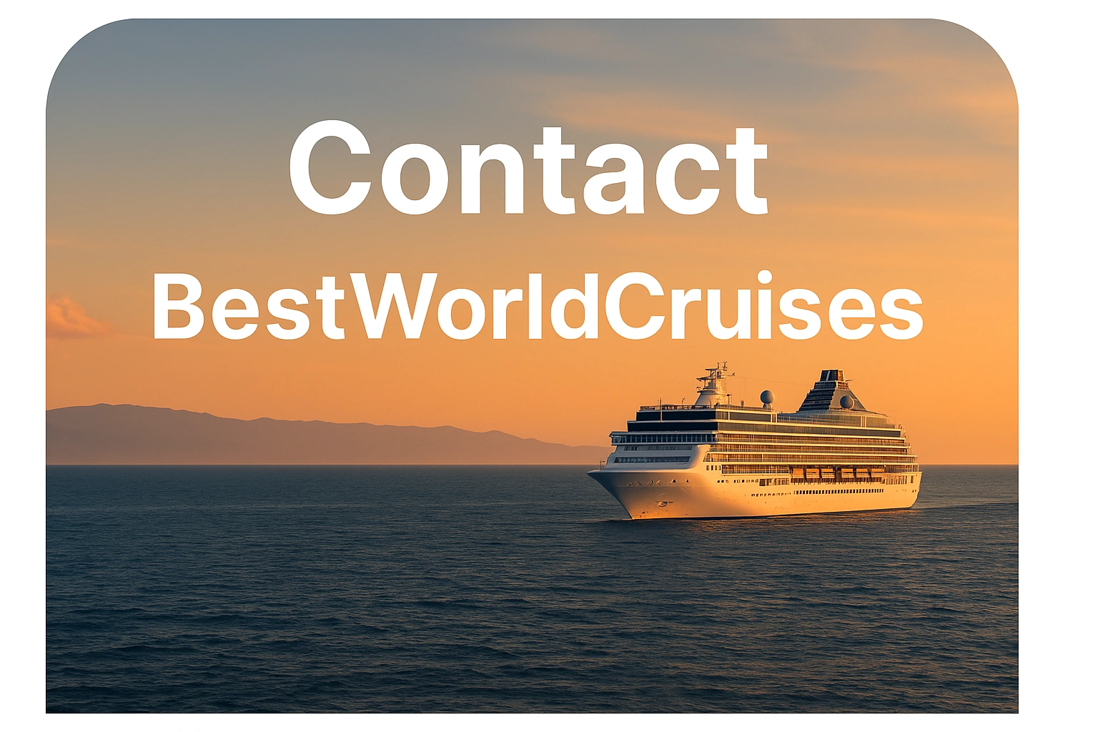 Contact BestWorldCruises