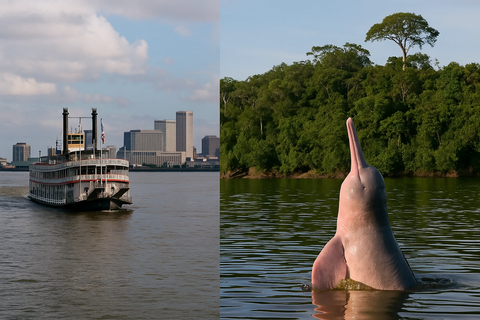 Mississippi vs. Amazon: Epic Americas River Journey