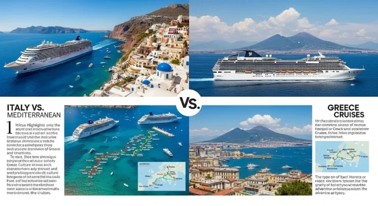 Italy vs. Greece Cruises: Which Mediterranean Itinerary to Choose?