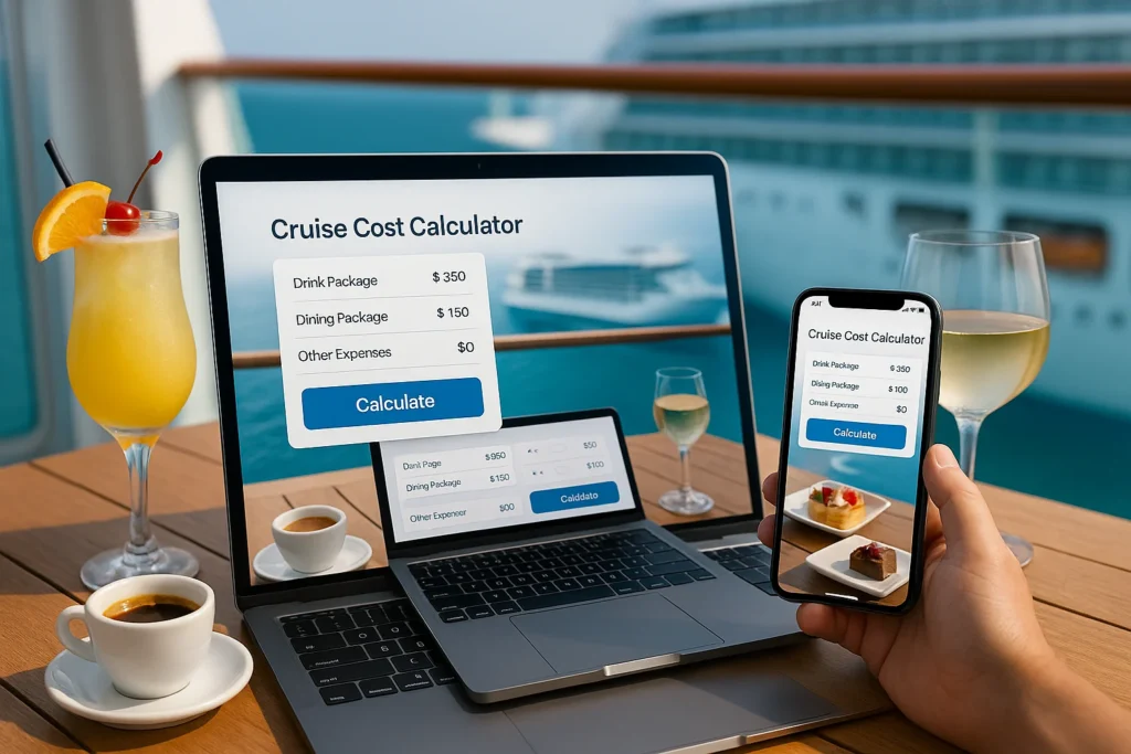Cruise Cost Calculator: Estimate Drink & Dining Package Prices (2025) Cruise Cost Calculator: Estimate Drink & Dining Package Prices
