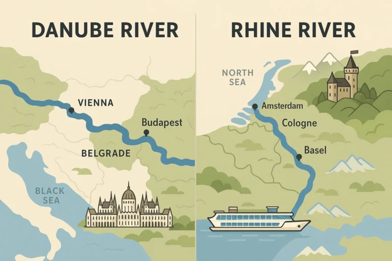 Danube vs Rhine River Cruise: A Detailed Breakdown for Your European Adventure